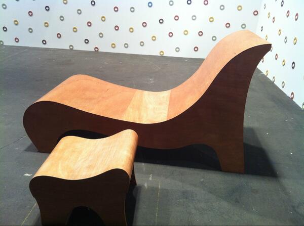 OnFairYC's tweet photo. #BaselMania @ArtBasel we can't stop taking pics! Check out Thomas Schutte's "Ringe (Rings)" Art vs Functionality http://t.co/npw8VF0oVy