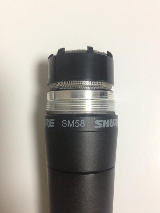 Shure Sm58の本物と偽物を見分けるポイント Togetter