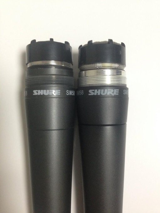 Shure Sm58の本物と偽物を見分けるポイント Togetter