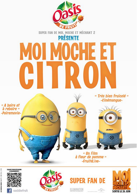 oasisbefruit's tweet photo. Jus m’voyais déjà en haut de l’affruiche de Moi, Moche et Citron #OasisFan2MMM2 http://t.co/XPOGSrNQ9A