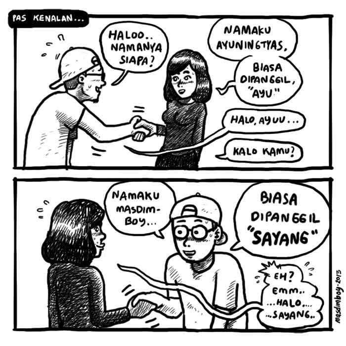 Adhiyta on Twitter: "Sweet~~ @masdimboy KOMIKSTRIP: waktu 