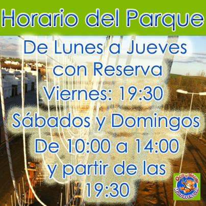 PAventurasecija's tweet photo. Aquí tenéis los Horarios del Parque, este Viernes 14 de Junio a las 19:30 Inauguramos #apoyoalcomercioecijano http://t.co/TMCmJqWK14