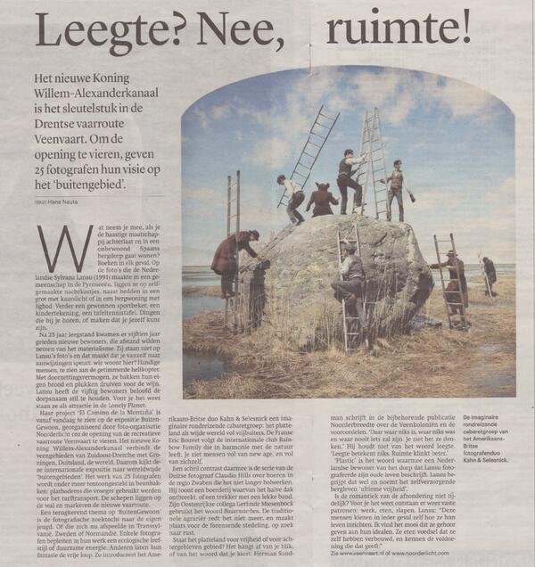 Geïnterviewd voor de trouw van afgelopen zaterdag!