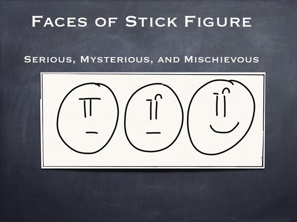 StickFigureCom's tweet image. The many faces of Stick Figures # 1