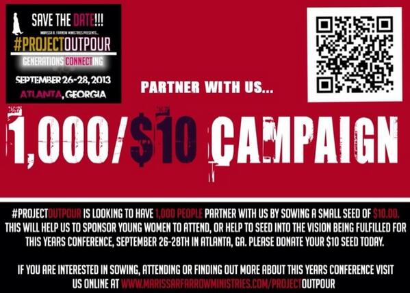 ProjectOutpour's tweet image. Your seed can help! #RT #ProjectOutpour #ProjectOutpour2013