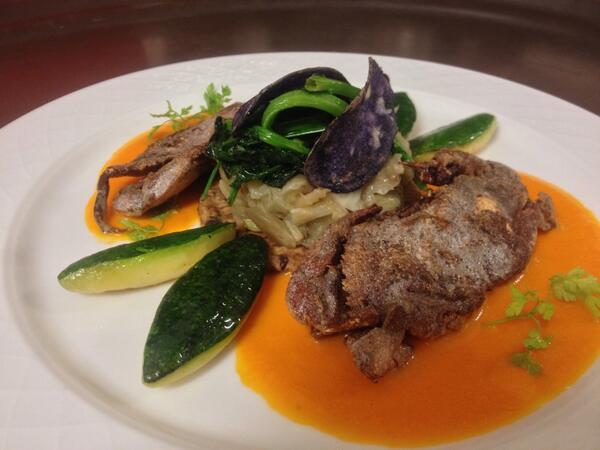 CourtrightsRest's tweet photo. Soft shell crab from our menu! http://t.co/lAELGUFW9w