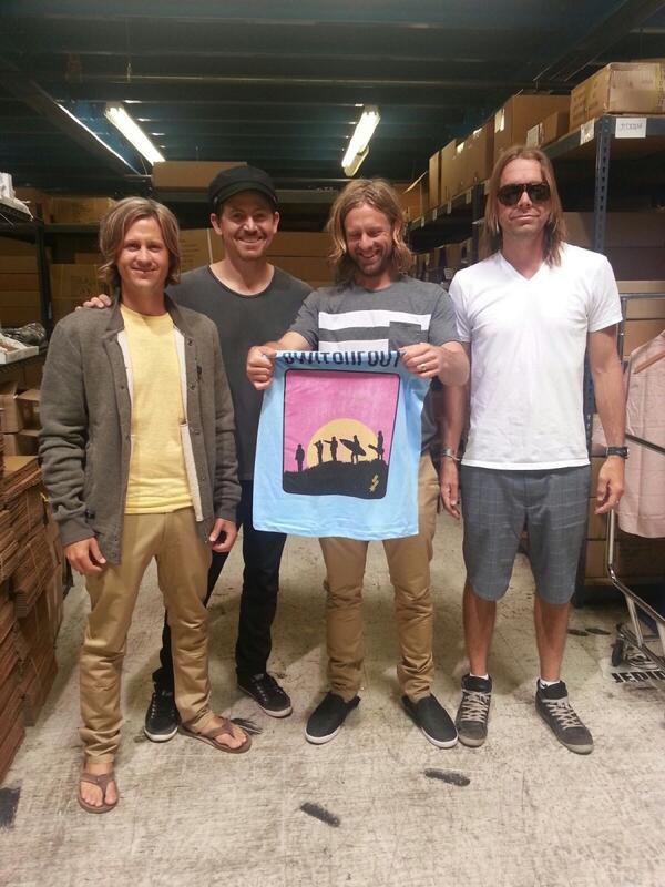 jedidiahusa's tweet photo. Thanks to @switchfoot for stopping in to check out the Summer 13 Collection. - http://t.co/GcdLZtrAcZ http://t.co/fTcyFAGah1