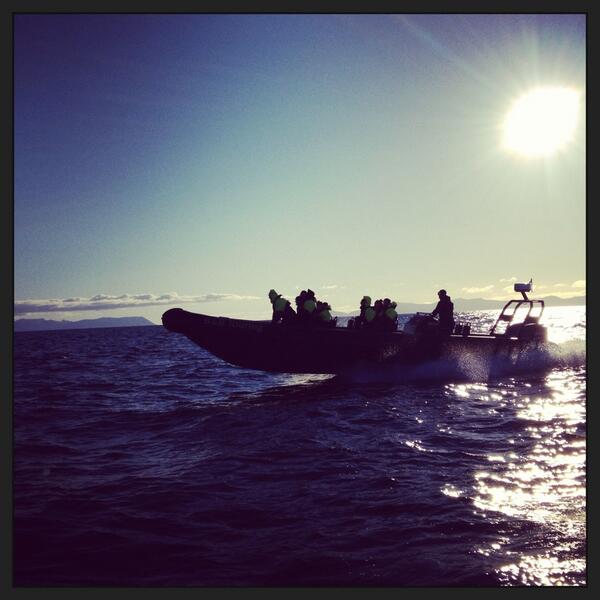 - og solen gikk virkelig aldri ned #harstad#midnattsol#rib#magisk