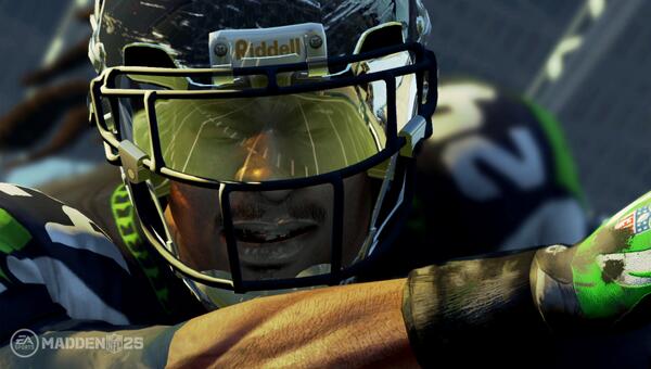 EAMaddenNFL's tweet photo. Check out this sick shot of @MoneyLynch in #MaddenNext25. What do you think? #EASPORTSIGNITE http://t.co/o7zqSdP8ng #XboxOne
