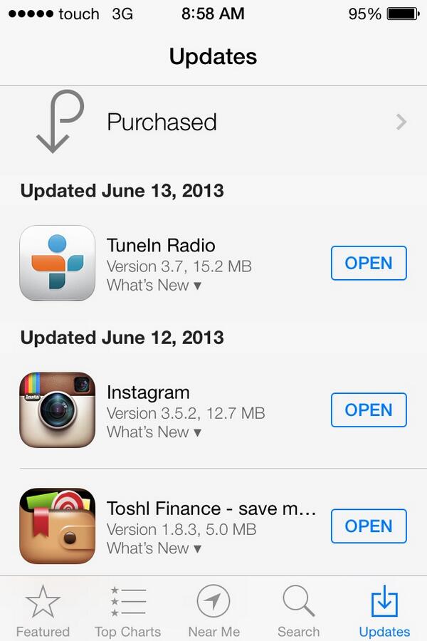 NajibBoss's tweet image. #Apple App #automaticUpdates 😍😍😍