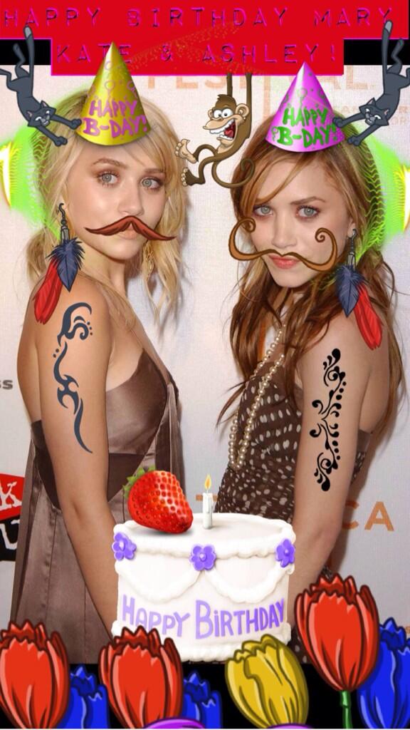 PixiesApp's tweet image. @MaryKateOlsen86 @mkolsennet Happy Birthday! #Pixies #Style :) What can you design? #free #iphone #app