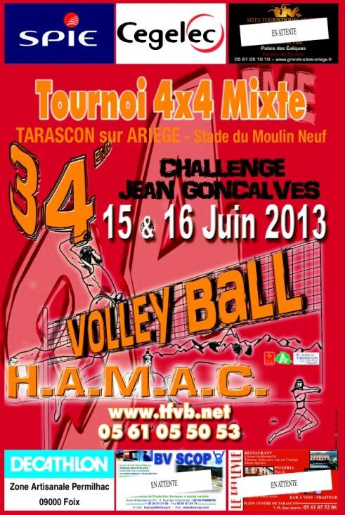 PUC81Volley's tweet photo. Mais avant le tournoi des Moustachus, ce week-end c'est l'incontournable TARASCON !!! http://t.co/qAGDsSx5EE