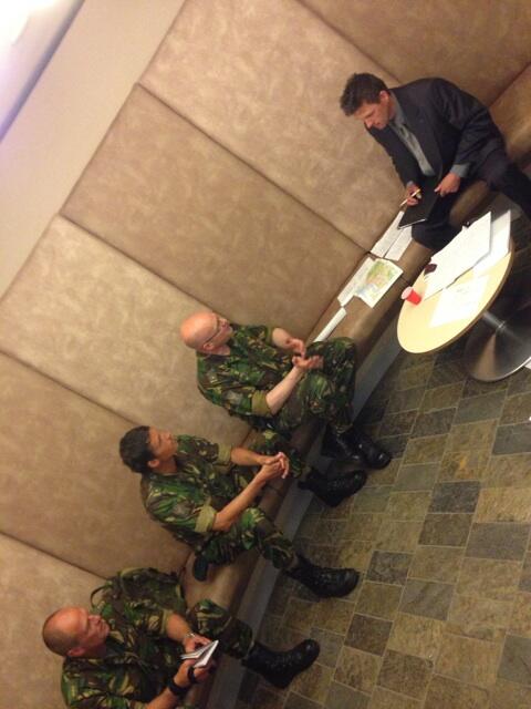 Interviews (assessments) vinden nu plaats in centrum #Nijmegen met rollplayers #cimicnijmegen @1CBAT