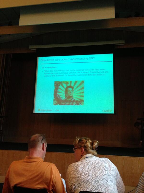 interesting speed presentations #eahil2013