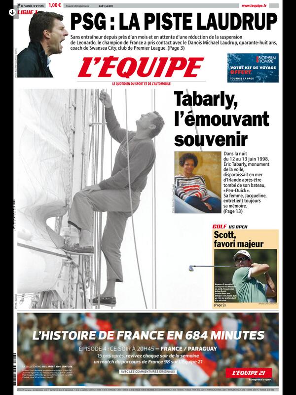 Une journaliste de talent <a href="/Anouknouk/">Anouk Corge</a> , une femme d'exception, un superbe papier <a href="/lequipe/">L'Équipe</a>