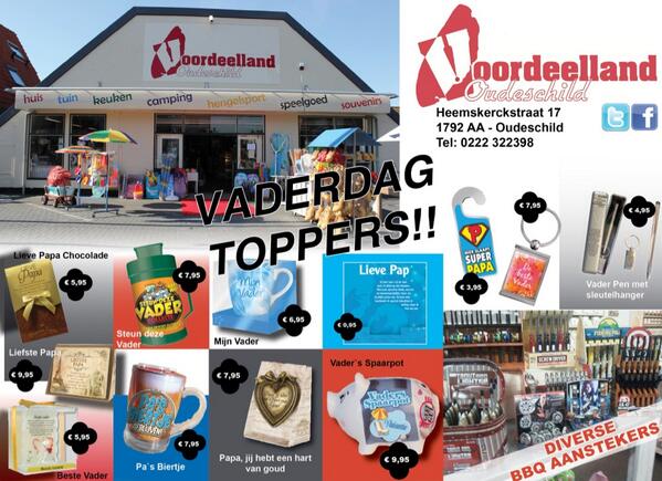 voordeellandtx's tweet photo. Vaderdag op Texel, maar nog geen kado? Van funkado tot hengelsport, de keuze is reuze. http://t.co/V08K1xSZgJ