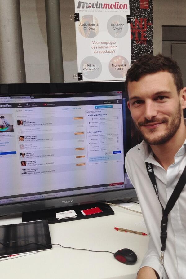 #fens2013 movinmotion.com <a href="/JeanDespax/">Jean Michel Despax</a> <a href="/movinmotion/">Movinmotion</a> réseau social + gestion des intermittents