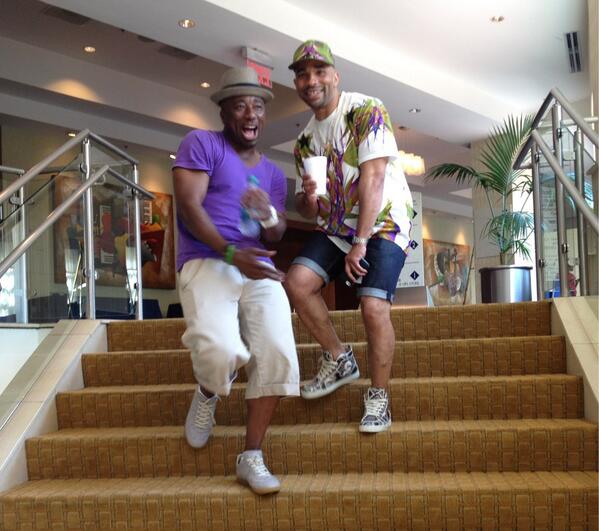 chensanghee's tweet image. #tbt @Rogermac_ &amp;amp; @jerodmcclairn at Convocation 2012 during down time.  Fun, fun, fun!