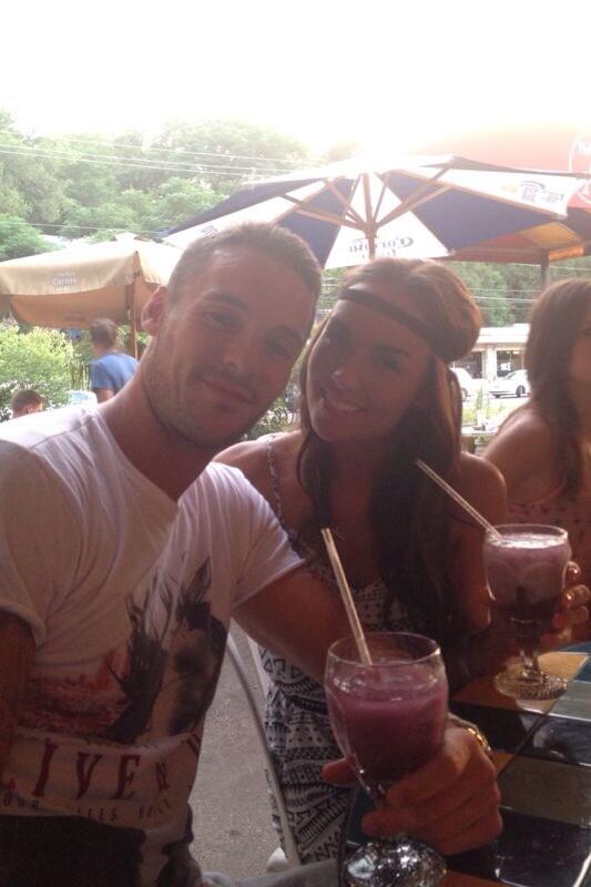 Shacks83's tweet image. Had a great night got a little messy!!! @mskaithays @stefaniemcbride @ReneeSchiss Baby A's purple margaritas