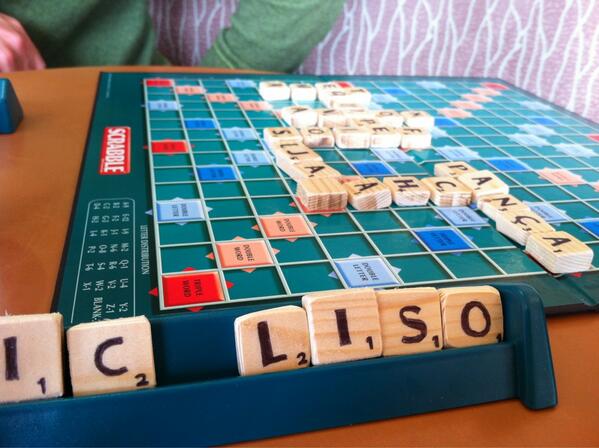 sammybrazil's tweet photo. Having a fantastic time #scrabble #portuguese http://t.co/tVL5WC5OG1