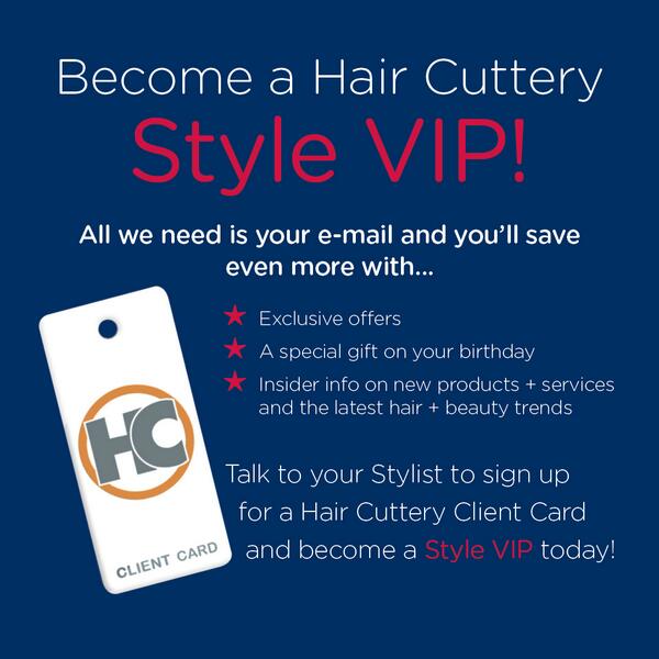 Hair Cuttery On Twitter Become Haircuttery Style Vip And Start