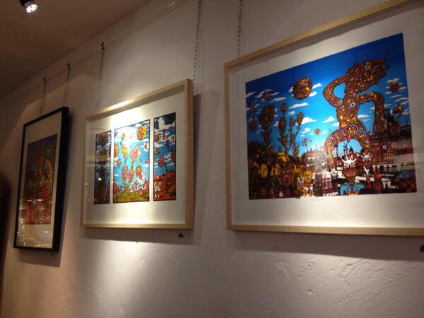 Amazing work and solo show by Artist Tony Lee <a href="/CultMountain/">Cult Mountain</a>