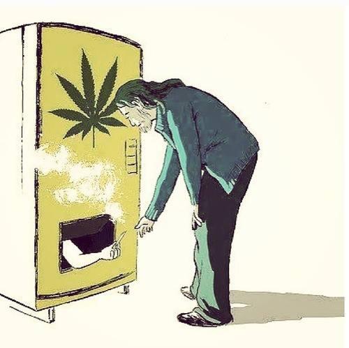 Mr_Louiz's tweet image. "Lol...that's when it's been legalized @samuelsonq: New invention idea. Weed machine. Check iy out http://t.co/XJgmZItwKU"