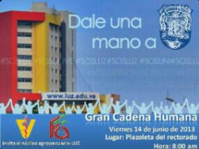 HeidaRamos's tweet photo. Mañana se stará realizand una cadena humana en los alrededores del Rectorado Nuevo.Necesitams tu apoyo a las 8:00am. http://t.co/nJFyfD8xNX
