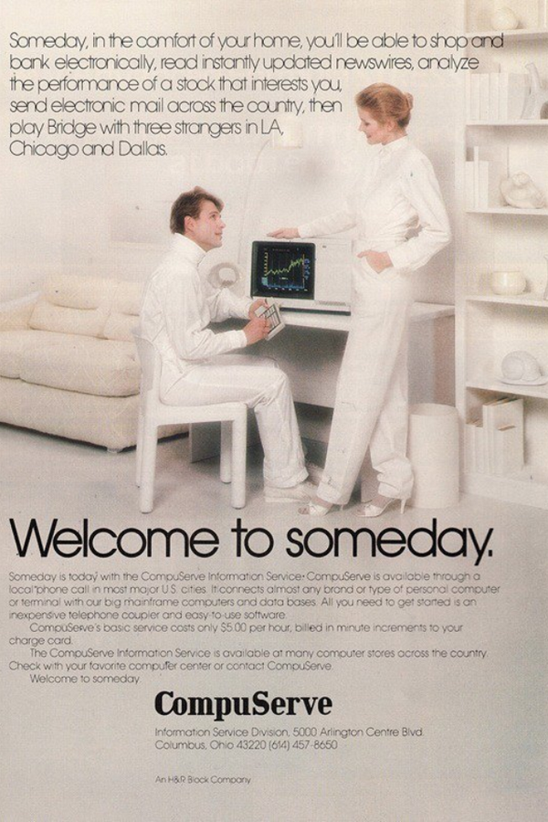 Bill_Gross's tweet photo. From 1982, "Someday, in the comfort of your own home, you'll be able to shop &amp; bank electronically, read news..." http://t.co/WBXfoIEsxp