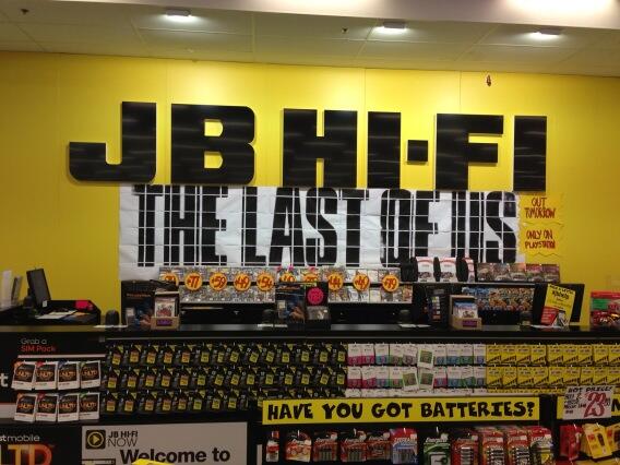 RobbieC_JBaus's tweet photo. #thelastofus out now on #ps3 now @jbhifi @jbmooreparknsw #gamers get in quick http://t.co/sPJOsjhCug