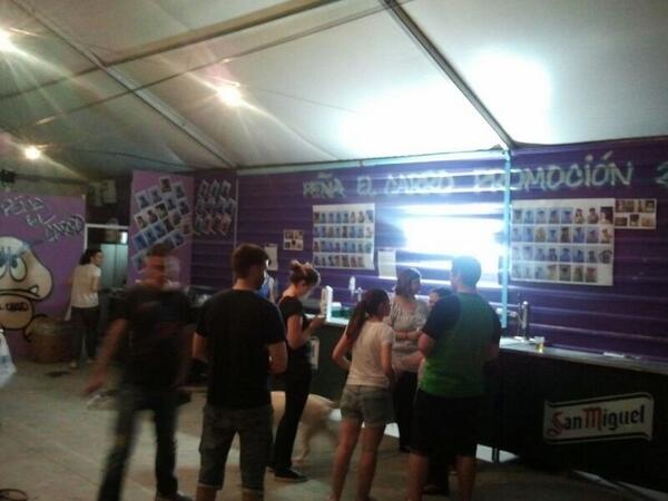 Terminando de preparar todo