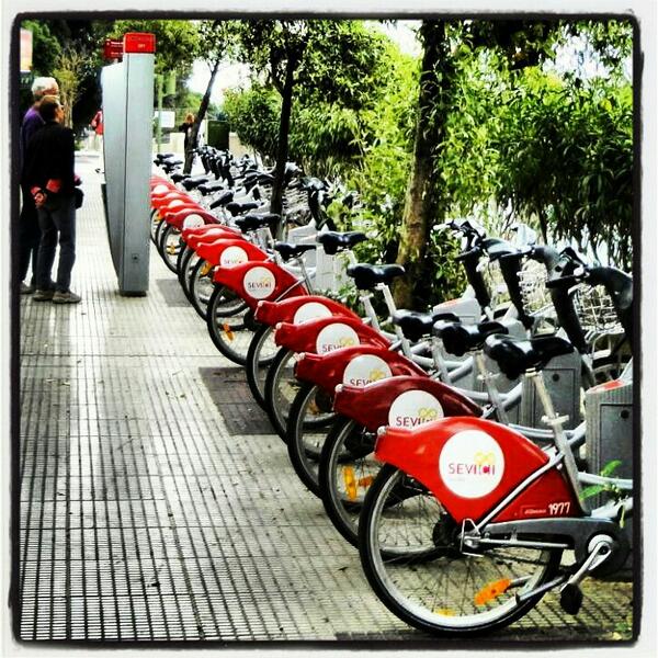 Sevici Sevilla #Spain #seville #travel #trip #viajar #viagem #photo #Brasil #bici  #special #place #ferias #city #pic