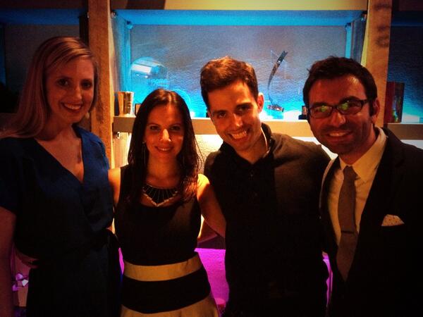 elizclinard's tweet photo. With some faves tonite celebrating @RTKIDS! @faisalNYC @AlyAMP3 @MatthewNaclerio http://t.co/5l9KV3HNfx