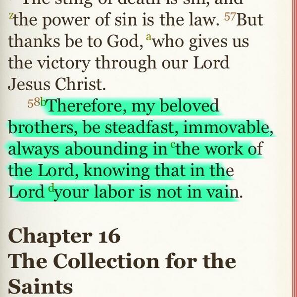 krysia_helen's tweet image. Verse my teachers gave me at graduation ❤ #1Cor15:58