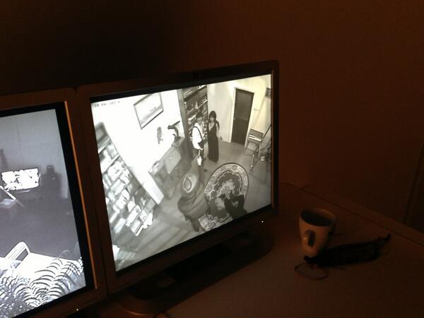 kathycleland's tweet photo. Still can't get into the murder room in Alex Davies Very Near Future at Carriageworks  #iseeISEA #ISEA2013 http://t.co/WmyxgkNYeX