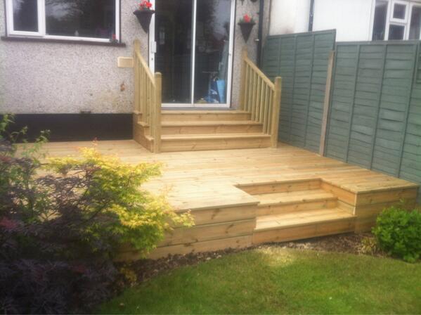 DJSCarpentry's tweet image. New decking installation completed today. #carpentry #winning #decking