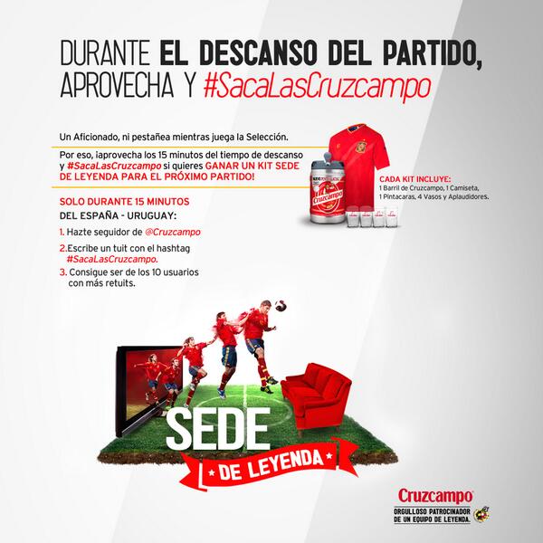MARTA_MATO's tweet photo. “@Cruzcampo: #SacaLasCruzcampo! http://t.co/LRfl0KAAMJ” @Lolo_Mato  vamos!!!