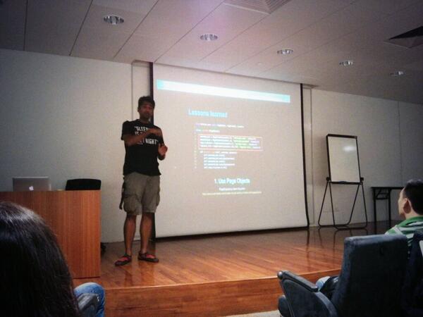 pythonsg's tweet image. Great passionate talk on black box testing by @sajnikanth at #pyconsg