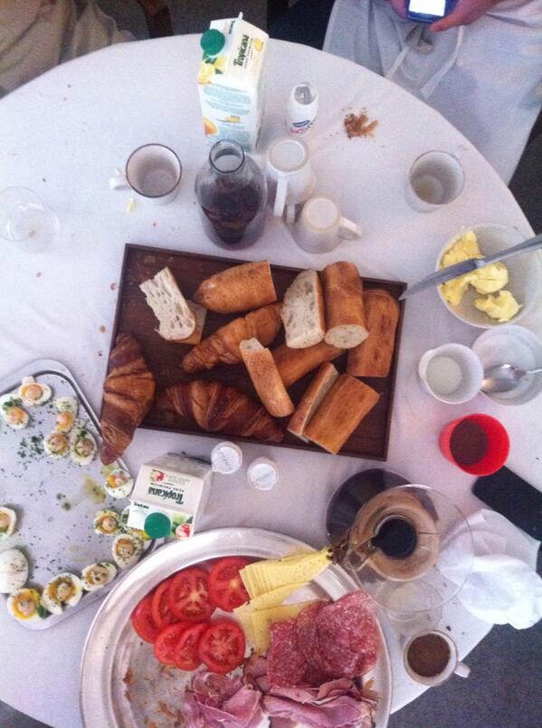 v_westerlind's tweet image. Fredagsfrukost. #Frantzén