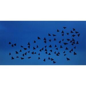 For sale in London!  'London Skies' framed in white for £300...get in touch katharinelibretto@gmail.com