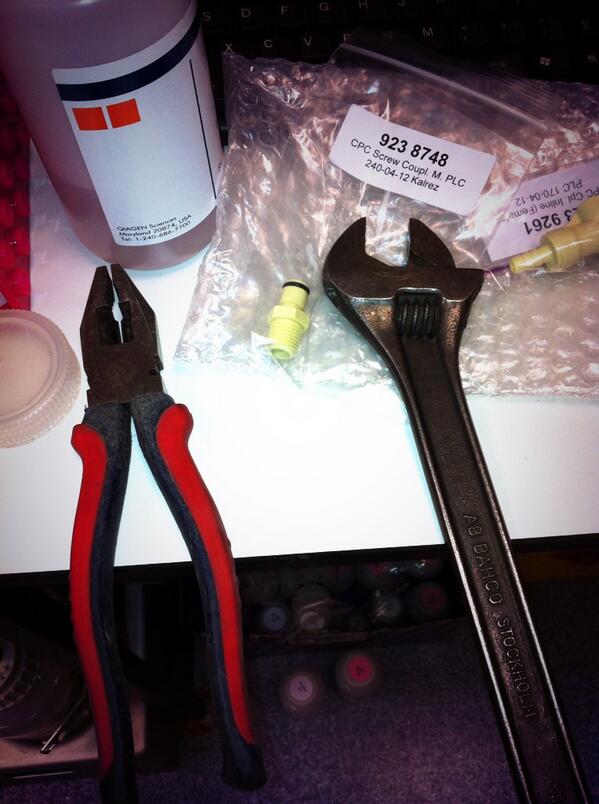 thecclark's tweet image. Attempting DIY in work. #DIYbug