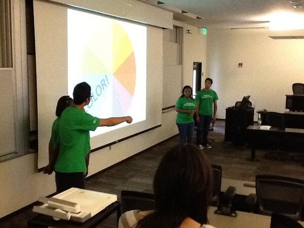 theCRE's tweet image. Team "Impact" makes an impact on the evaluators...