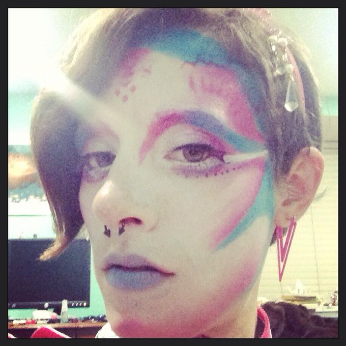 My makeup for @Bondageagogo the other night. C: #sugarpill #scifi #spaceslut http://t.co/KdpHl4XZpT<a class="tags" target="_blank" title="On Twitter" href="/?out=eyJ0eXAiOiJKV1QiLCJhbGciOiJIUzUxMiJ9.eyJpYXQiOjE3MjE1MDU2NDcsImlzcyI6InR3cG9ybnN0YXJzLmNvbSIsIm5iZiI6MTcyMTUwNTY0NywiZXhwIjoxNzUzMDQxNjQ3LCJyZWRpcmVjdF91cmwiOiJodHRwczovL3R3aXR0ZXIuY29tL0JvbmRhZ2VhZ29nbyJ9.JYZrDq0alv4vfAW64-VLUxWJXU3C-LpFFihmiV9-lcwO9-PCzLDNZfzLBujp6R6cftpSVgXRW5FVU2muoGtvRQ">@Bondageagogo</a><a href="/tag/scifi"class="tags"><span>#scifi</span></a><a href="/tag/sugarpill"class="tags"><span>#sugarpill</span></a><a href="/tag/spaceslut"class="tags"><span>#spaceslut</span></a>