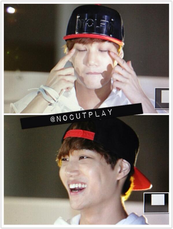 NOCUTPLAY's tweet photo. 130614 애기야 많이 힘들었그나ㅠㅅㅠ 눈물 뚝뚝 흘렸다가 웃었다가ㅜㅅㅠ❤❤❤ http://t.co/YdJ9r8P0HJ
