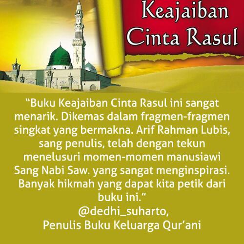 galih_samudro's tweet photo. RT @TeladanRasul: Buku #KeajaibanCintaRasul tersebar di seluruh Indonesia (Toko Buku Gramedia/GnAgung) http://t.co/YhCzyTbGoh