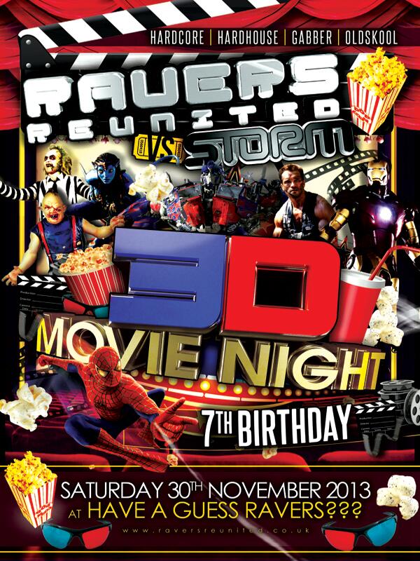 Please add this date to yr raving diary ...   Ravers 7th Birthday - Saturday 30th November 2013 #RAVERS