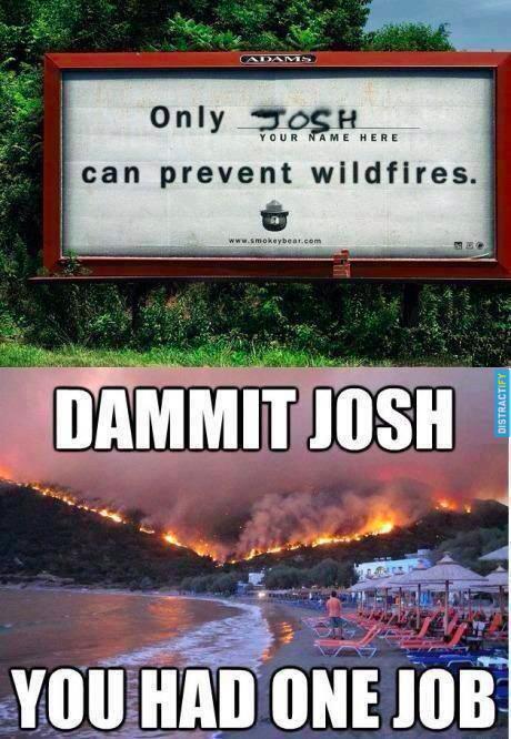 Distractify's tweet photo. Where's Smokey when you need him?! http://t.co/3WlEIn1VA8