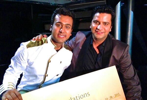  Chef Kunal with MasterChef Ripu