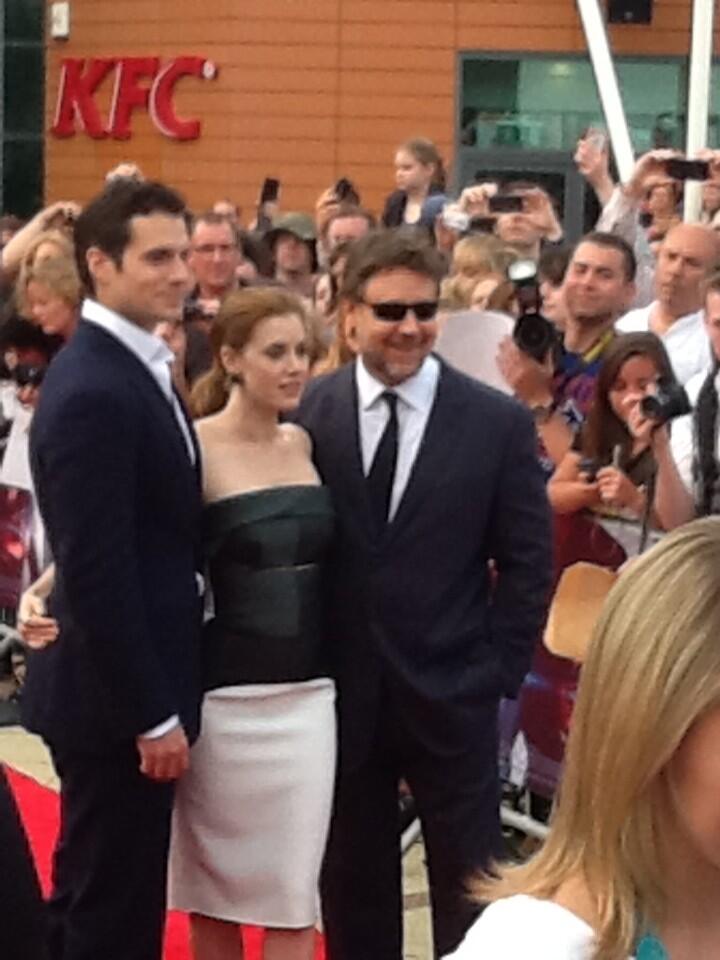 It's them! It's the brothers of Henry and the rest of his family. ~ House  of Cavill at the Man of Steel NY premiere