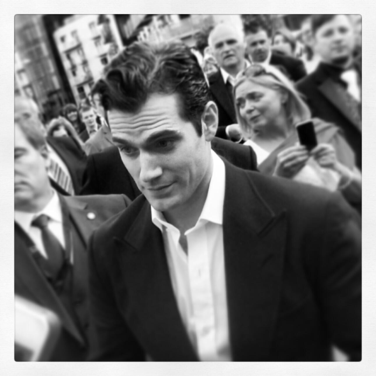 It's them! It's the brothers of Henry and the rest of his family. ~ House  of Cavill at the Man of Steel NY premiere